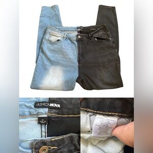 Fashion Nova size 14 skinny jeans